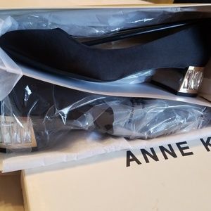 Anne Klein Haedyn jeweled heel 2in pumps